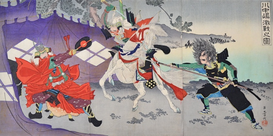 uesugi kenshin vs takeda shingen