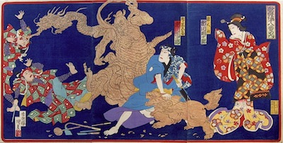 Baido, Actors in a Kabuki Drama