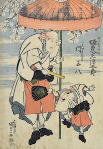 Kunisada, Sumiyoshi Dancers