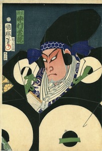 Kuniteru, Nakamura Shikan IV as Masakiyo (Kato Kiyomasa)