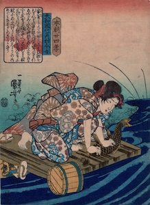 Kuniyoshi, 24 Paragons of Filial Piety of Our Country - Imajo