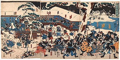 Kuniyoshi, Chushingura, Act 11