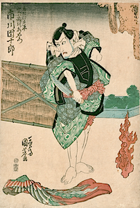 Kuniyoshi, Ichikawa Danjuro VII as Fujikawa Mizuemon