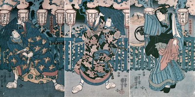 Kuniyoshi, Ichikawa Ebizo V as Fuwa Banzaemon Shigekatsu