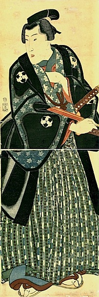 Kuniyoshi, Actor in Role - Kakemono-e