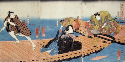 Kuniyoshi, Saving of the Kimono