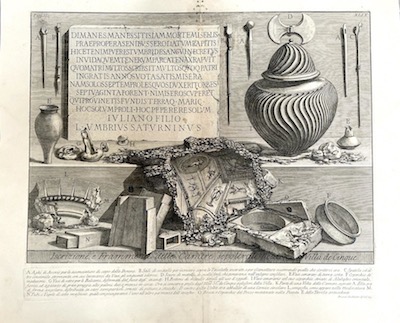Giovanni Battista Piranesi, The Antiquities of Rome, 1756, Vol II, Plate XLIX