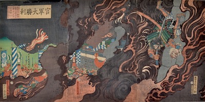 Sadahide, Scene of a Battle