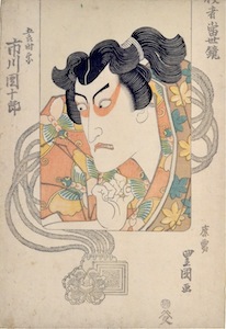 Toyokuni I, Portrait of Ichikawa Danjuro VII as Soga No Goro