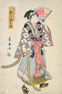 Toyokuni I, Michinosuke I as the Geisha Ohana