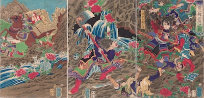 Yoshitoshi, Toyotomi Hideyoshi's Invasion of Korea